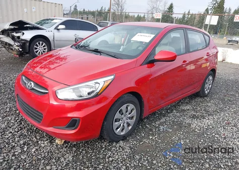 2016 Hyundai Accent Se из США, поврежденный, VIN KMHCT5AE0GU240109